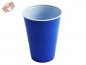 Preview: 1 Dose Beer Pong Set mit 6 rot & blau Becher + 6 gelbe Pingpongbälle
