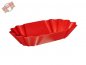 Preview: 400 Stk. Mehrweg Pommes-/Imbissschalen 195 x 110 x 40 mm aus PP rot