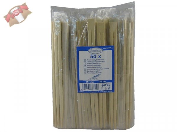 2000 Stk. Essstäbchen aus Bambus 21 cm paarweise hyg. verpackt Asiastäbchen - Kopie